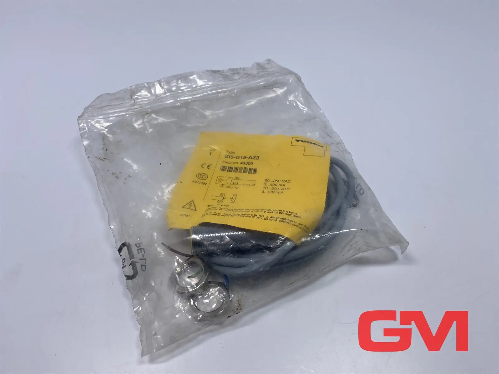 Produktfoto 1 von Turck Näherungssensor 43300 proximity sensor BI5-G18-AZ3 20-250VAC 10-300VDC
