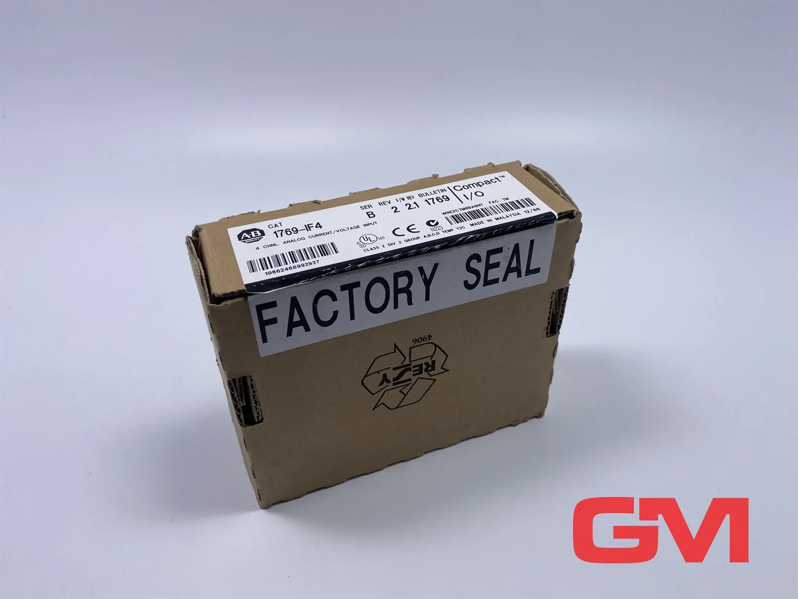 Produktfoto 1 von Allen-Bradley Ein-/Ausgangsmodul 1769-IF4   I/O module Ser. B Rev. 2 F/W: 2.1