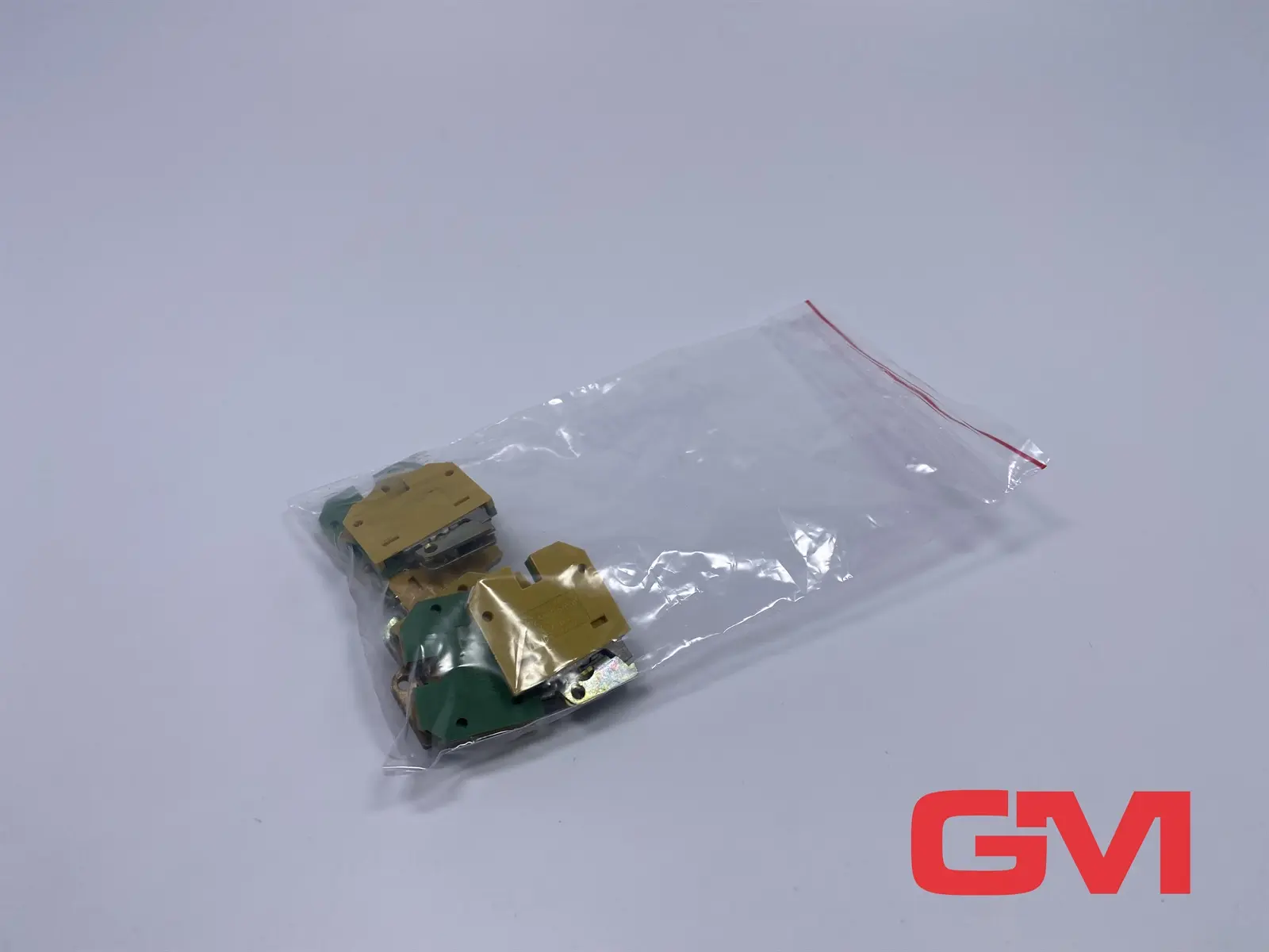 Produktfoto 1 von VE 7x Weidmüller Schutzleiter-Reihenklemme 0474360000 PE terminal EK 2.5N 2,5mm