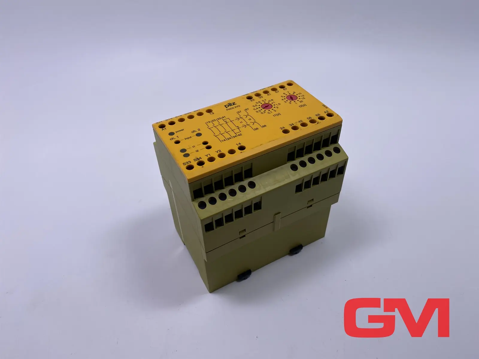 Produktfoto 1 von PILZ Sicherheitsschaltgerät 774013 safety relay PNOZ 2VQ 24VDC Unit Module