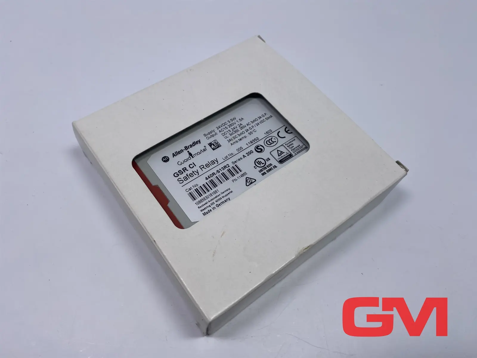 Produktfoto 1 von Allen Bradley Sicherheitsrelais 440R-S13R2 safety relay GSR CI PN-114865 A 200