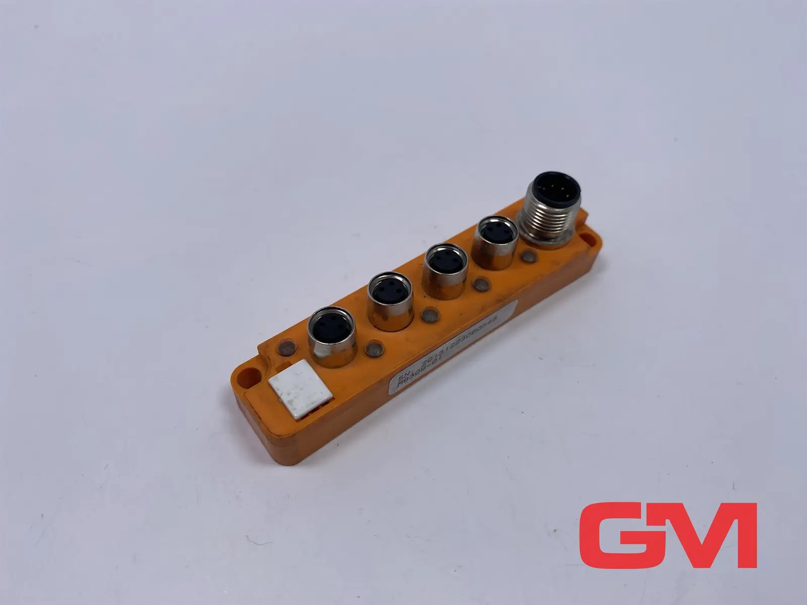 Produktfoto 1 von Lumberg M8309-01 Sensorbox SBS4/LED-3 sensor box SN201312230805445 orange
