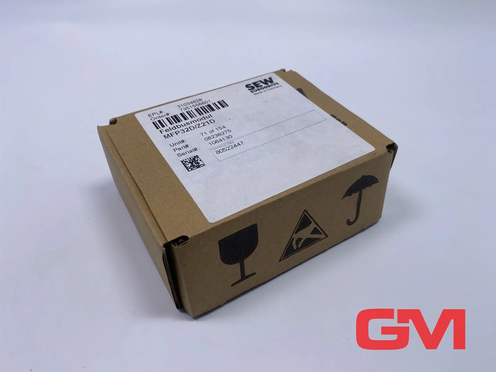 Produktfoto 1 von SEW Eurodrive Modulträger Z21D module holder 08236275 Feldbusmodul MFP32D/Z21D