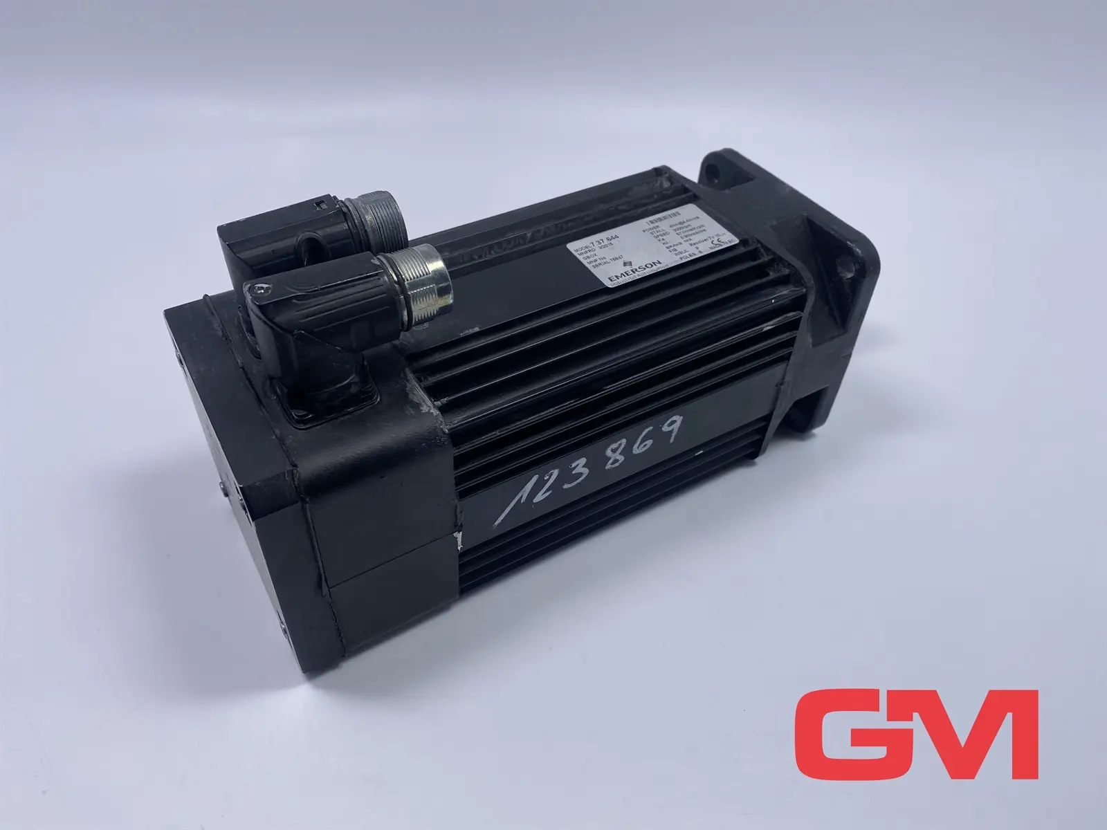 Produktfoto 1 von Emerson Getriebe Model 7.37.644 Gearbox 3000 rpm GBOX Resolver 7V 10 Unit