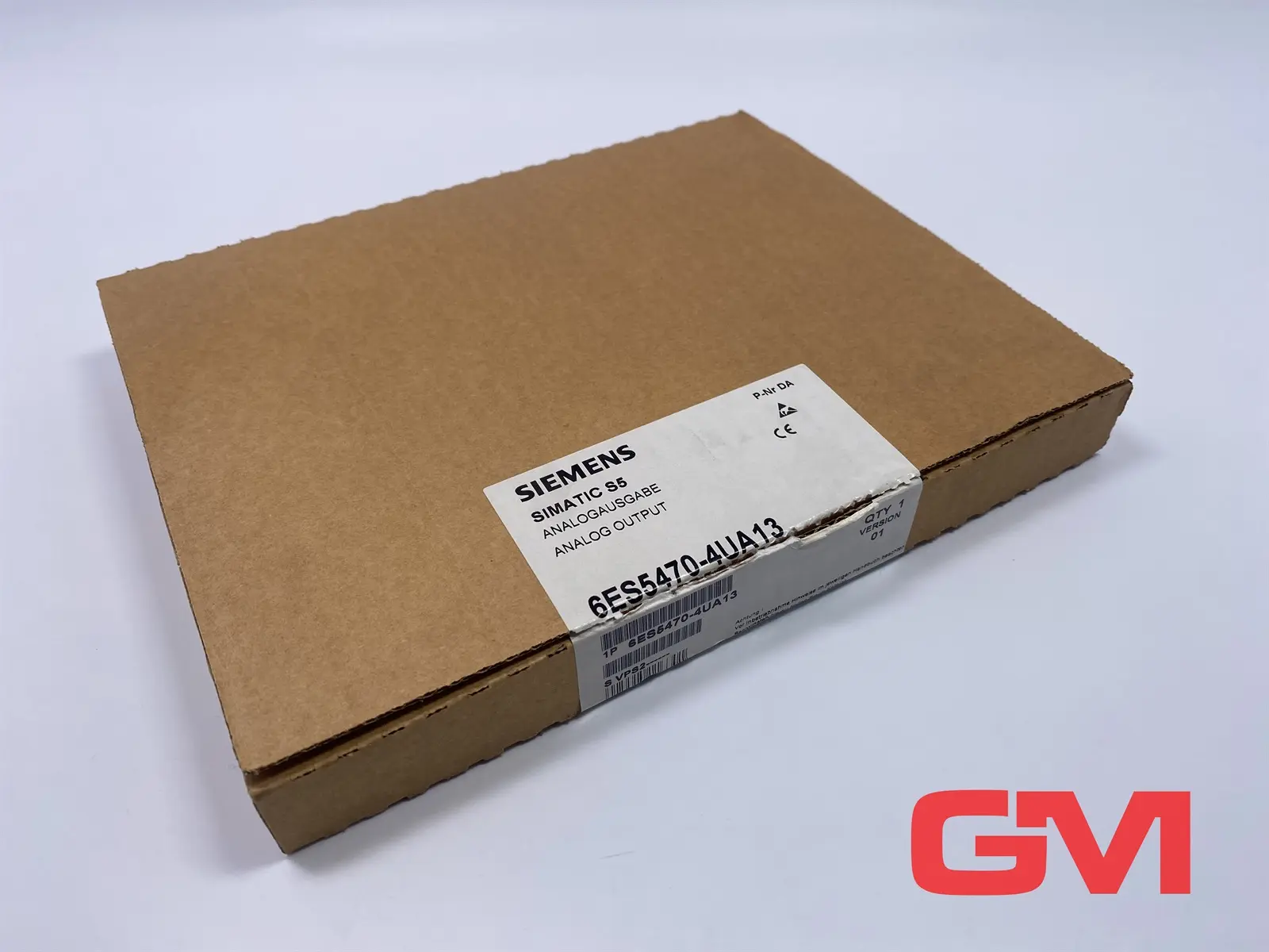 Produktfoto 1 von Siemens Analogausgabe 6ES5470-4UA13 analog output module 470 Ver. 01 Simatic S5