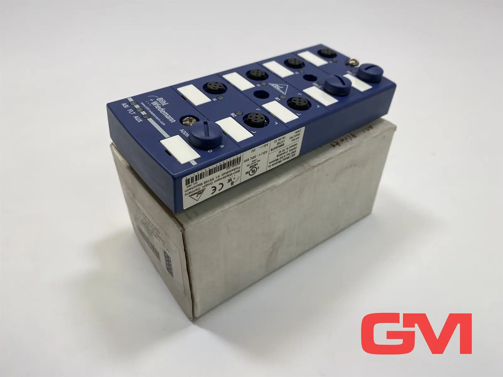 Produktfoto 1 von Bihl+Wiedemann AS-i Motormodul BWU2478 Motor Module  4E/4A/2AA 2x24V Motorrollen