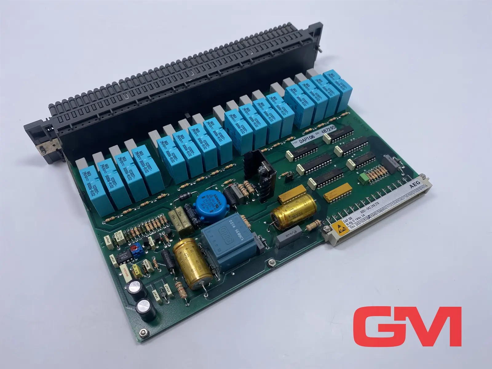 AEG Ausgangsmodul 6051-042.248276 output module DAP 106  16 DIG. O/P 2A Rev.04