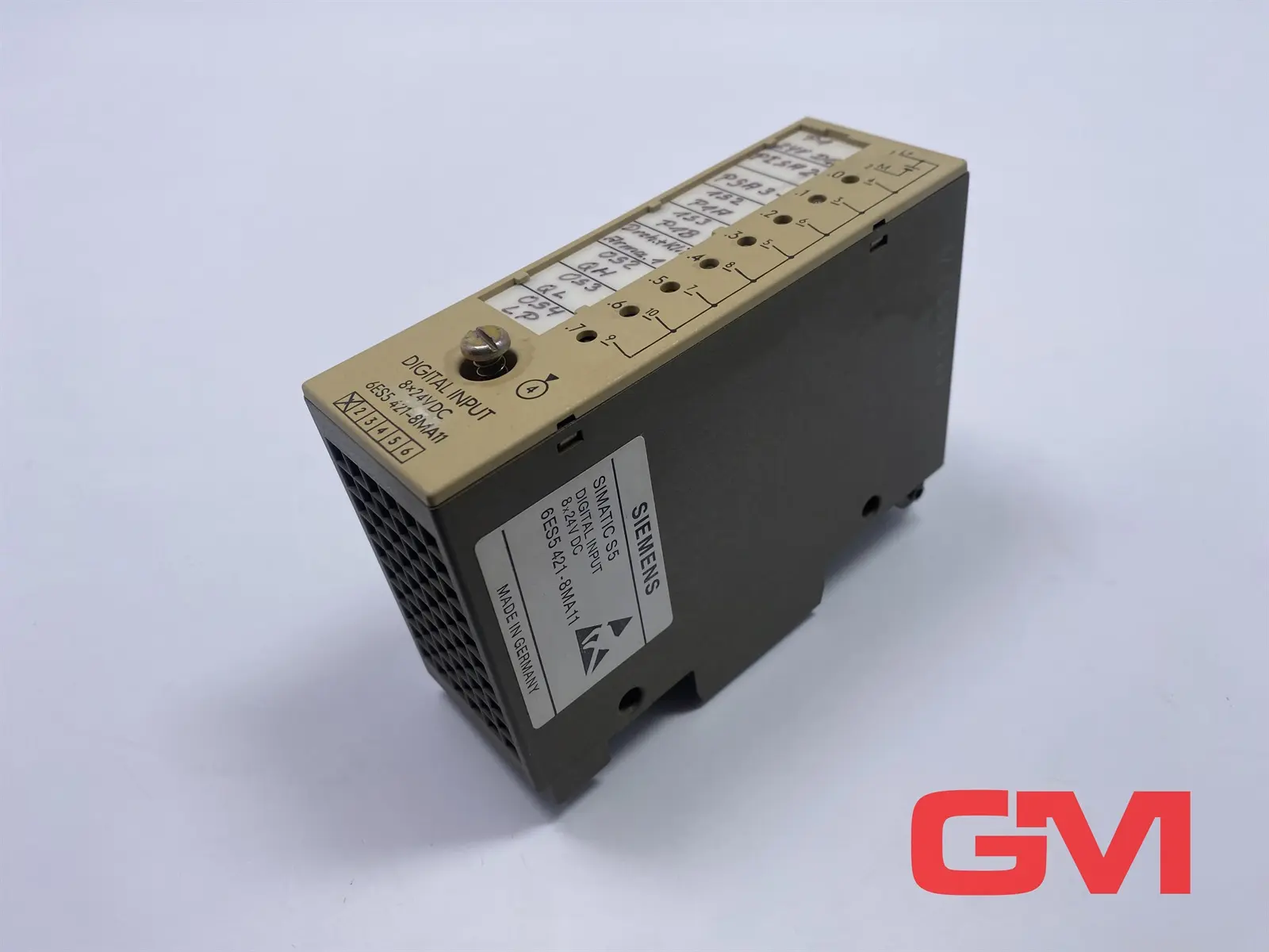Produktfoto 1 von Siemens Digitaleingabe 6ES5421-8MA11 digital input 8 x 24V DC Simatic S5 E: 01