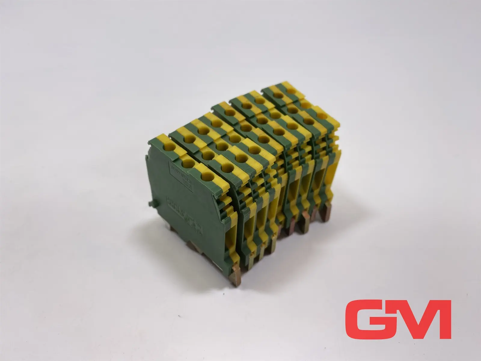 Produktfoto 1 von VE 9x Entrelec Schutzleiterklemme 5113-M4/6P 4mm² ground terminal block