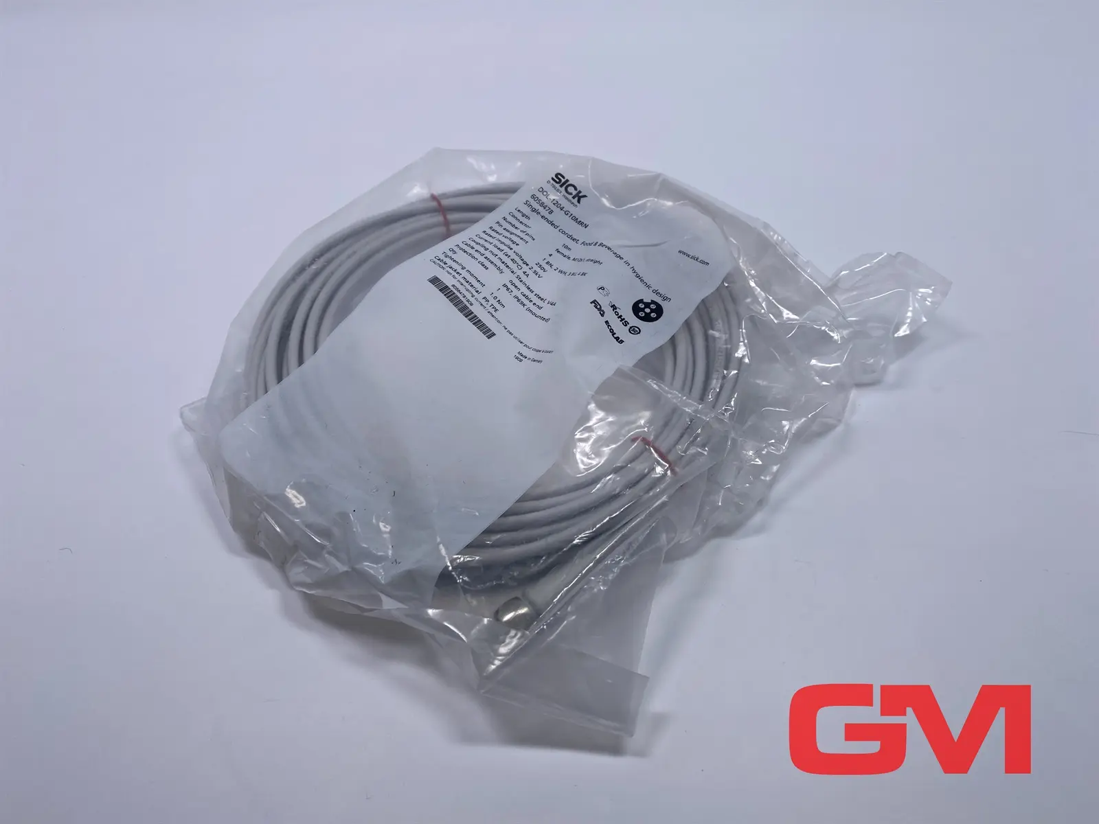 Produktfoto 1 von Sick Verbindungsleitung DOL-1204-G10MRN connecting cable 6058478 open end 10m
