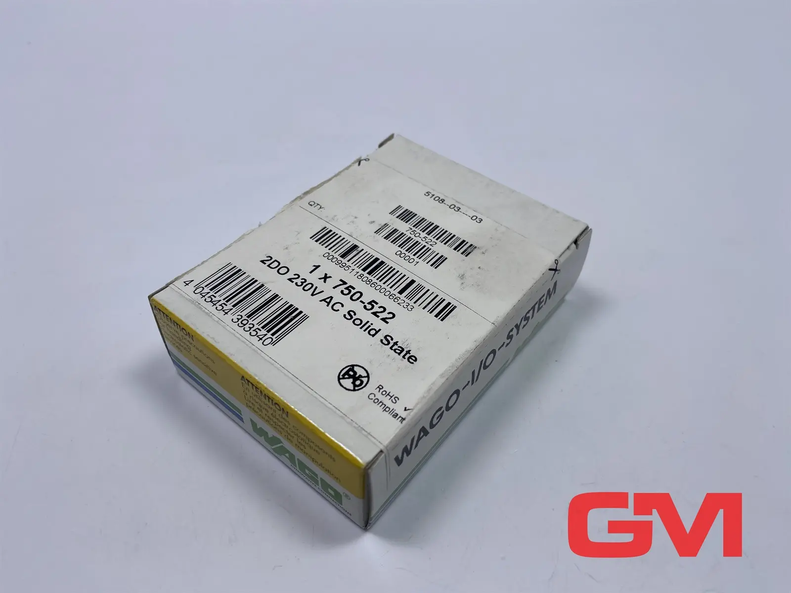 Wago Ausgangsmodul 750-522 output module 2-Kanal-Digitalausgang AC Solid State