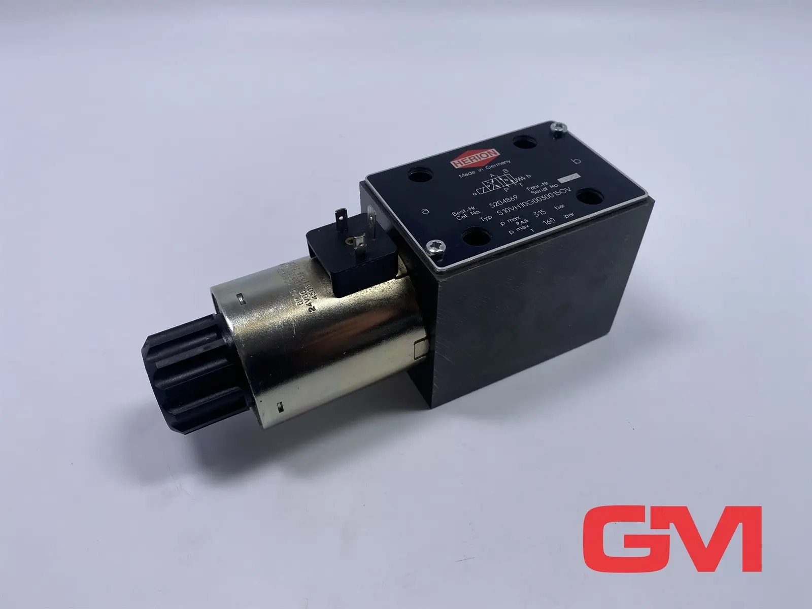 Produktfoto 1 von Herion Wegeventil 5204869 way valve S10VH10G0030015OV 160/350 bar 24 V DC
