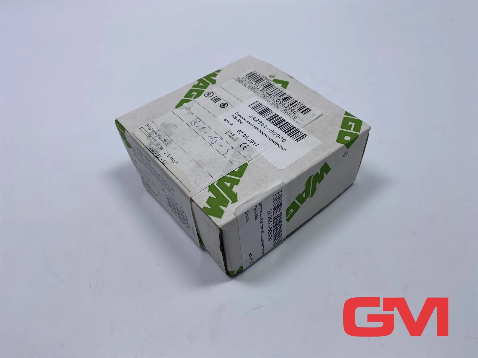 Produktfoto 1 von VPE 3x Wago Relaismodul 788-384 relay socket with safety relay Stecksockel 6A
