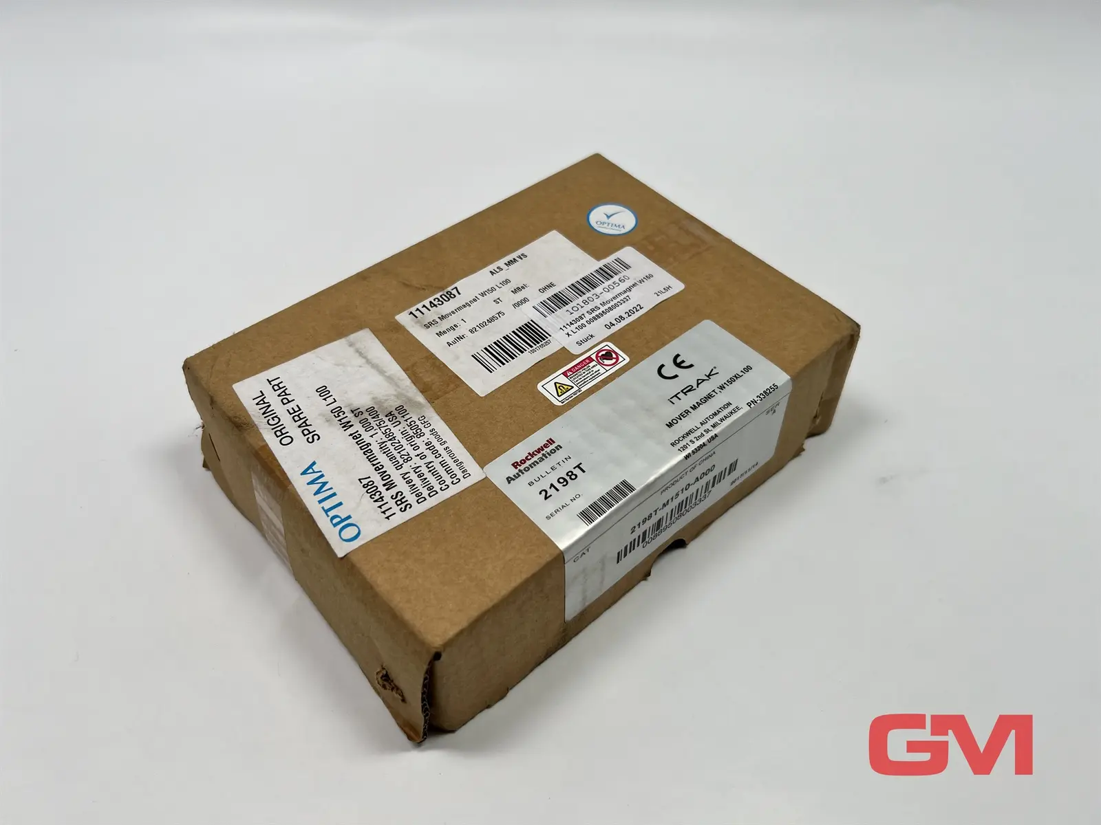 Produktfoto 1 von Rockwell Automation Mover Magnet 2198T-M1510-A000 Itrak 2198T W150XL100 Serie A