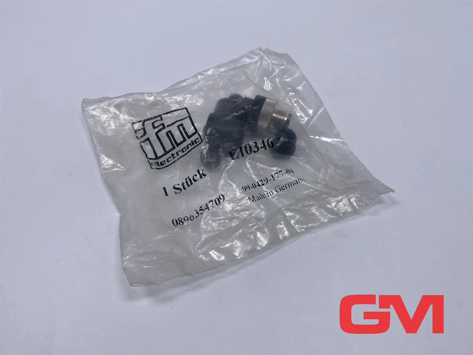 Produktfoto 1 von ifm Konfektionierbarer Stecker E10346 Wirable plug SSTAH040MSSFKPG 1xM12