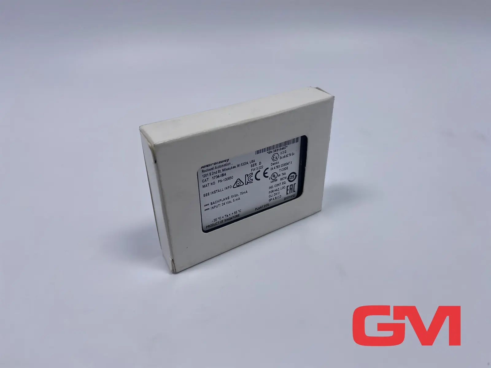 Produktfoto 1 von Allen-Bradley Eingangsmodul 1734-IB4 input module Serie D FW 3.022 PN-130650