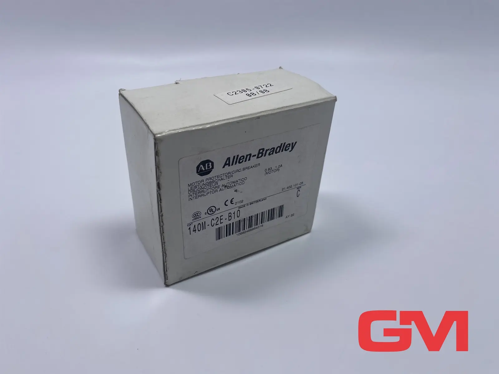 Produktfoto 1 von Allen-Bradley Leistungsschalter 140M-C2E-B10 circuit breaker Serie C 0,63-1,0 A