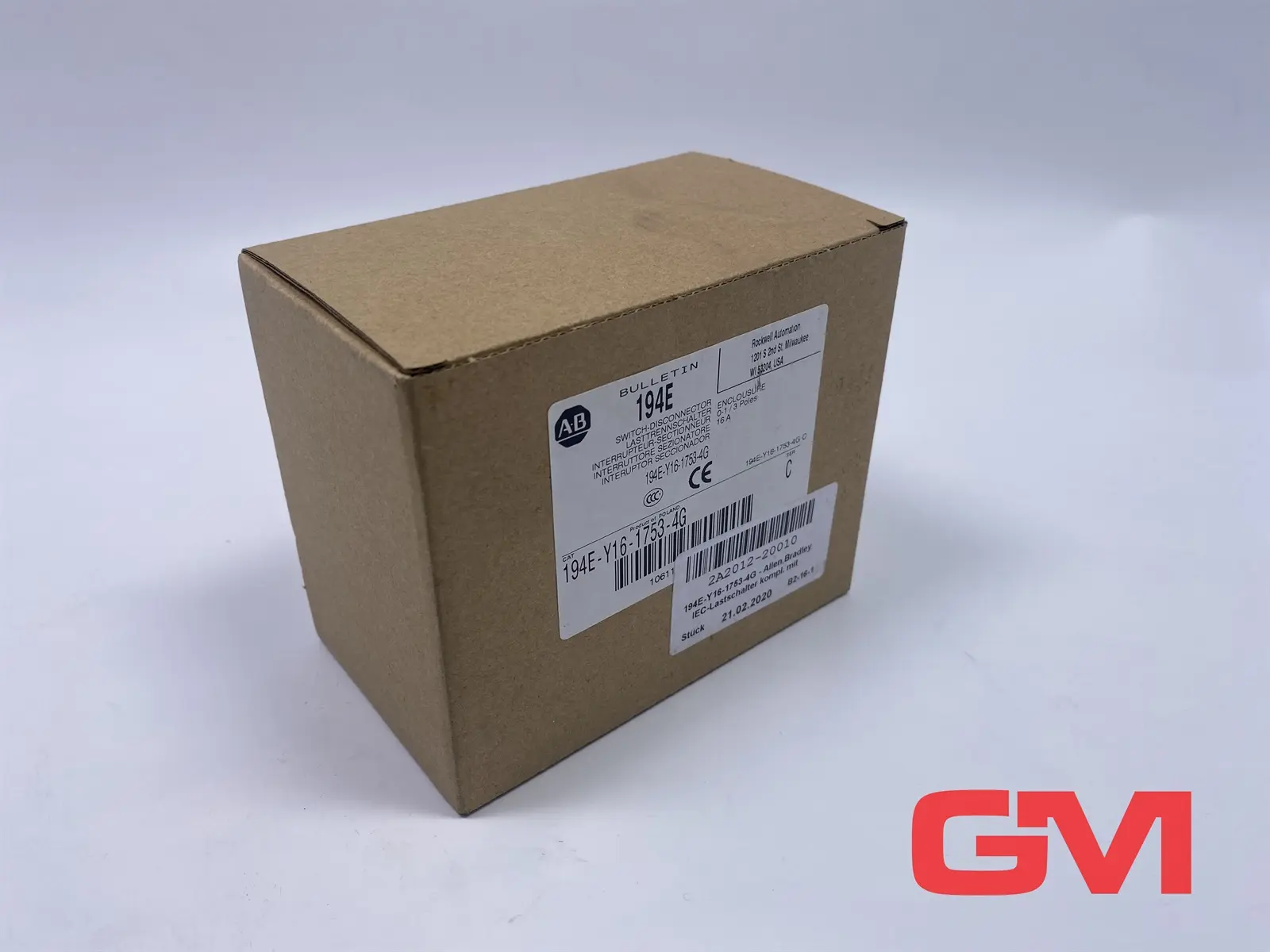 Produktfoto 1 von Allen-Bradley IEC-Lastschalter 194E-Y16-1753-4G switch-disconnector Serie C