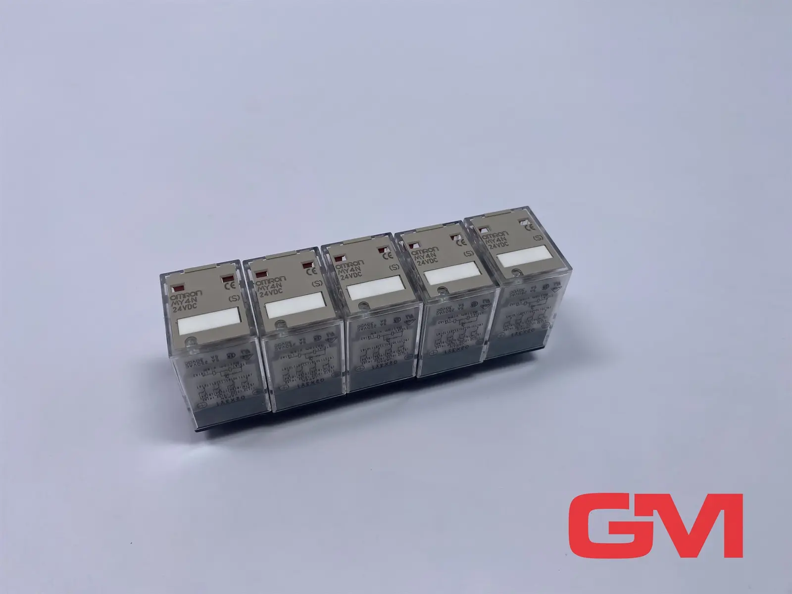 Produktfoto 1 von VE 5x Omron Leistungsrelais MY4N 24VDC (S) power relais 4PDT 5A Steckrelais