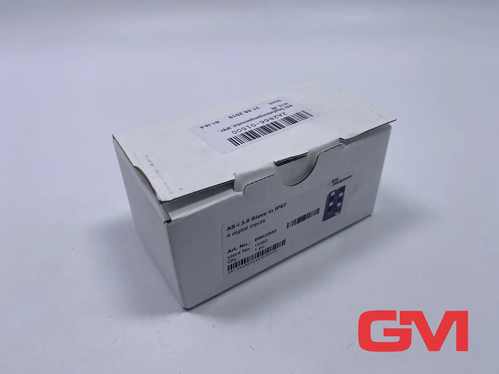 Produktfoto 1 von Bihl+Wiedemann ASi Digitaleingangsmodul 15362 input module BWU2552 AS-i 3.0Slave
