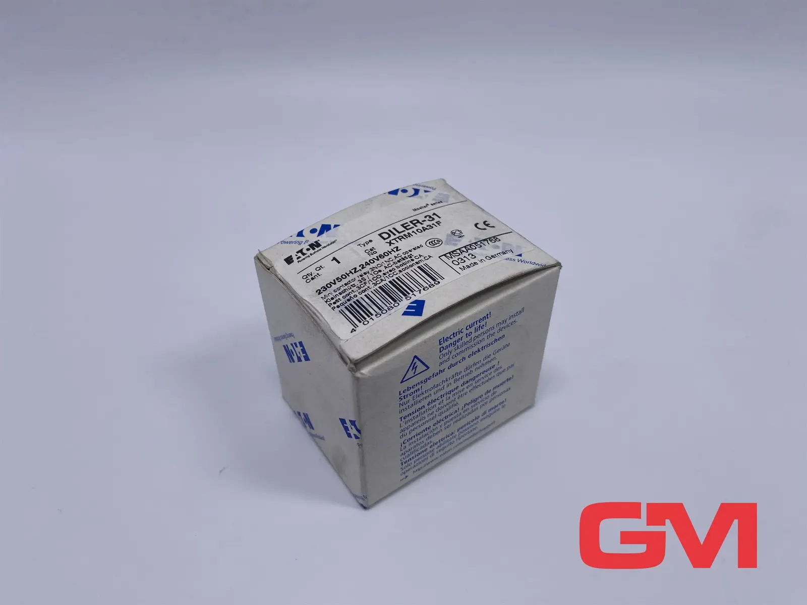 Produktfoto 1 von Eaton Hilfsschütz DILER-31 contactor relay 42V DC 6A 3S 1Ö Schütz