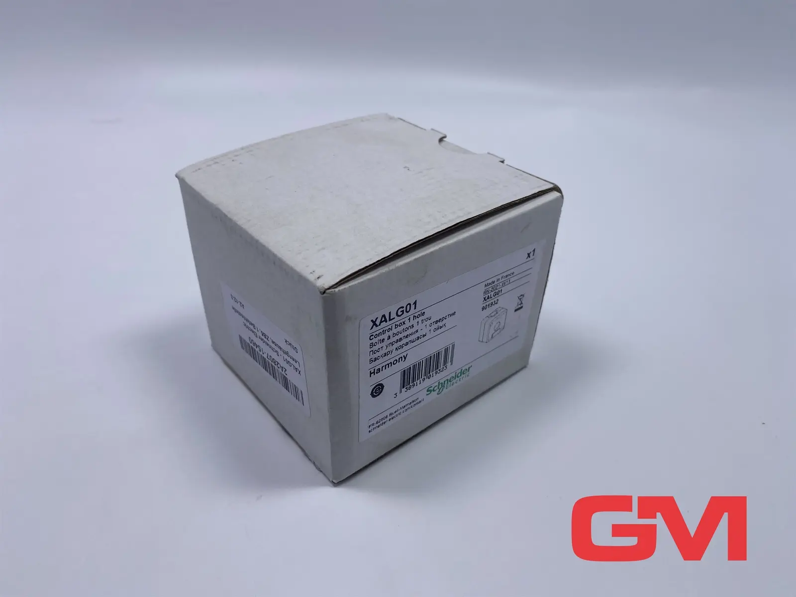 Produktfoto 1 von Schneider Electric Leergehäuse XALG01 empty enclosure 1 Bohrung Harmony XALG
