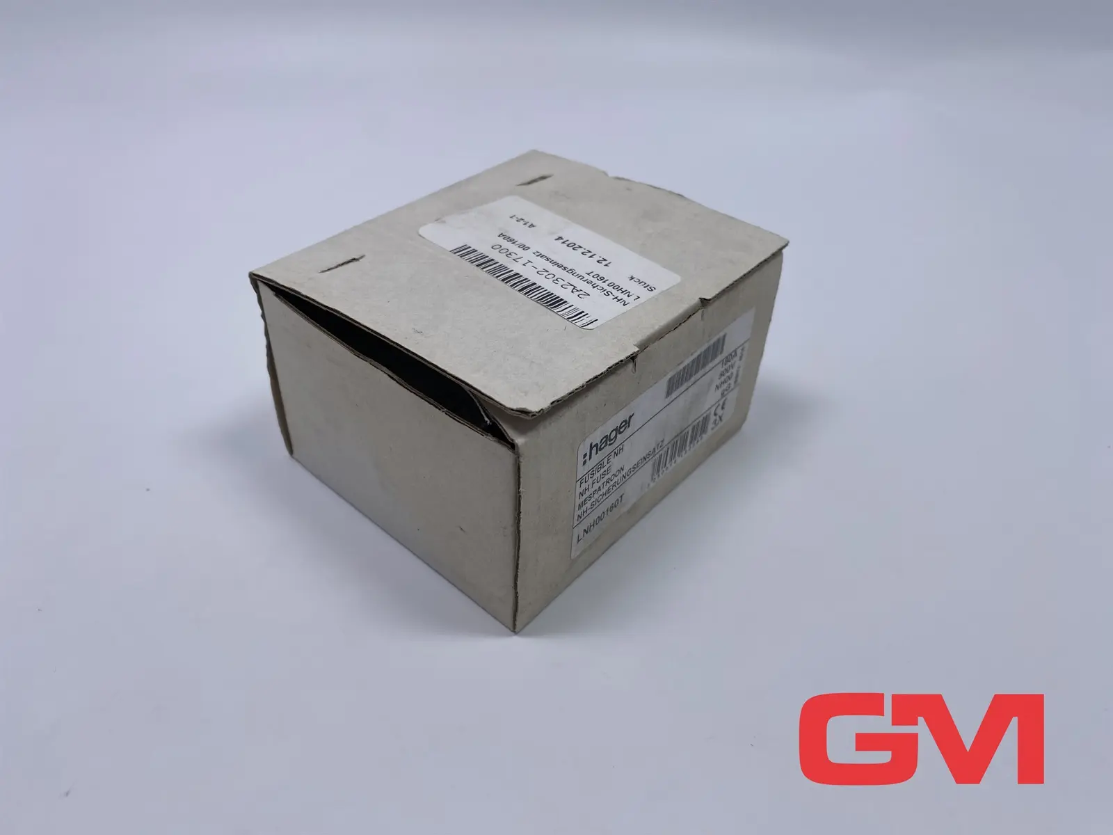 Produktfoto 1 von VE 3x Hager NH-Sicherungseinsatz LNH00160T NH fuse NH00 gG 500V 160A T-Melder