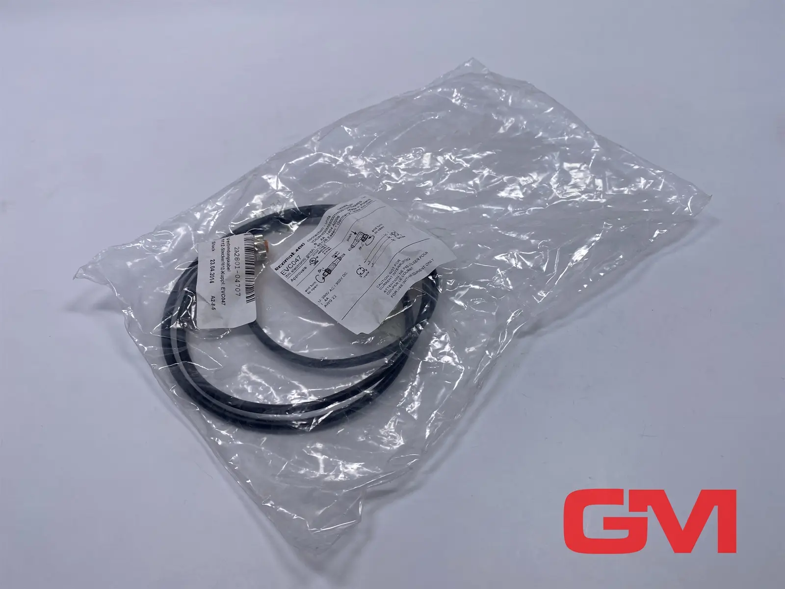 Produktfoto 1 von ifm electronic Verbindungskabel EVC047 connecting cable 3-polig AC/DC 4 A   M12