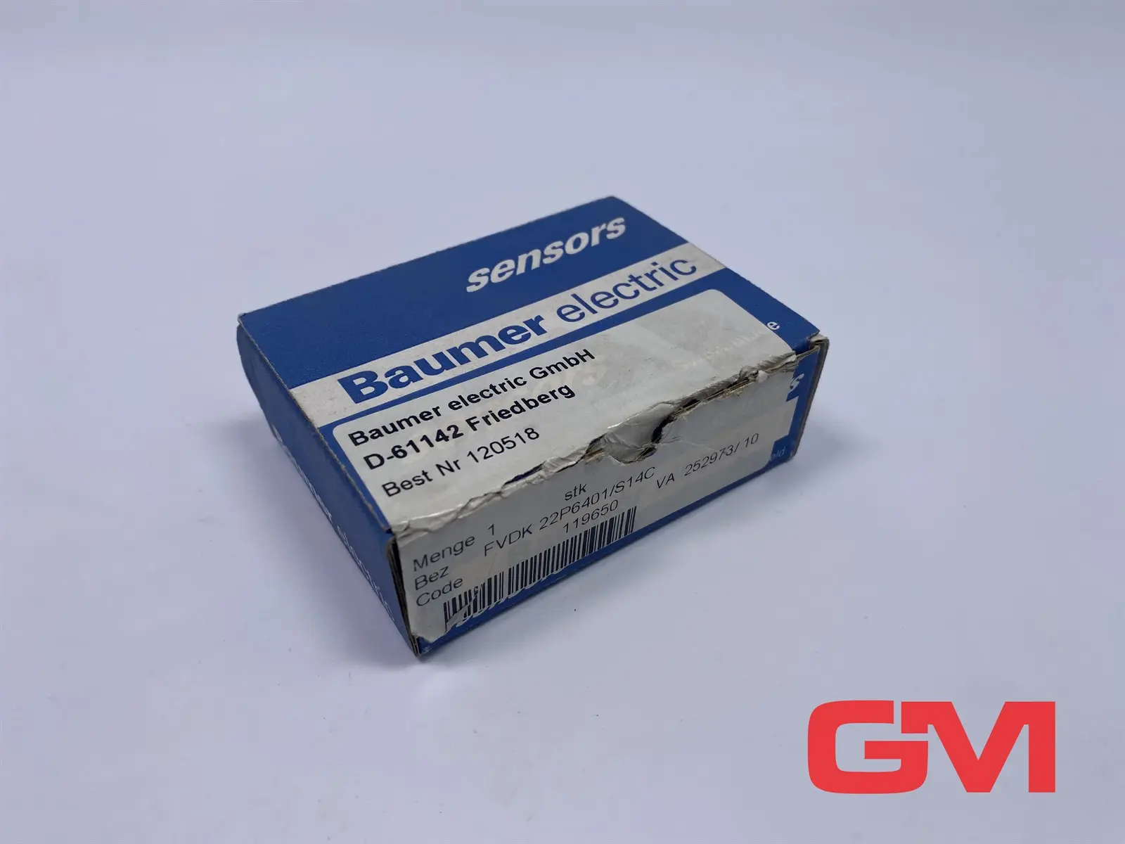 Produktfoto 1 von Baumer Lichtleitergerät FVDK 22P6401/S14C Fiber optic sensor 119650 Teach-in