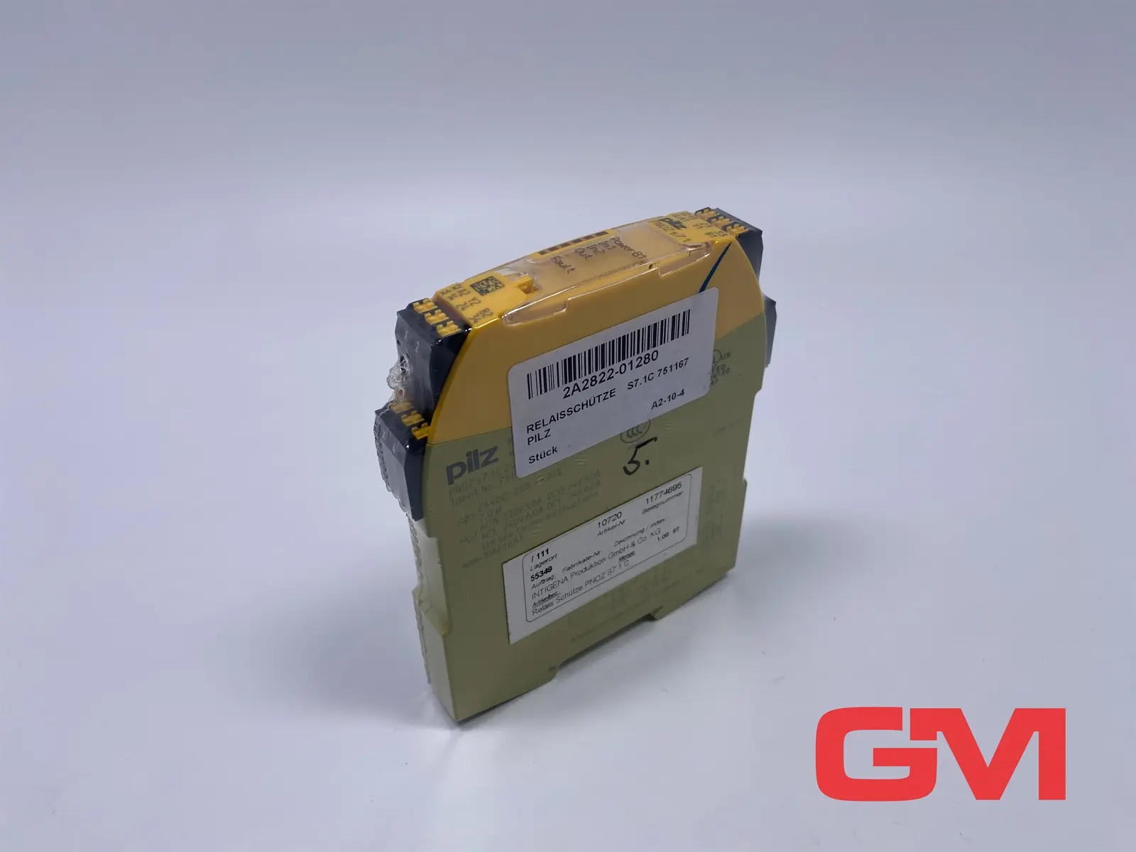Produktfoto 1 von Pilz Kontakterweiterung PNOZ s7.1 C 24VDC contact extension 3 n/o 751167 cascade