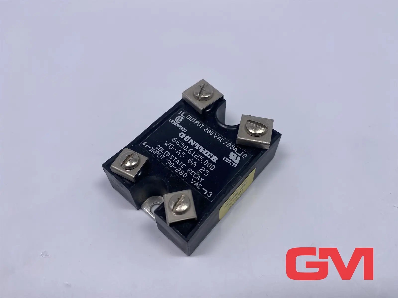 Produktfoto 1 von Günther Halbleiterrelais 6650.6125.000 solid state relay WG-A5 6A 90-280 VAC