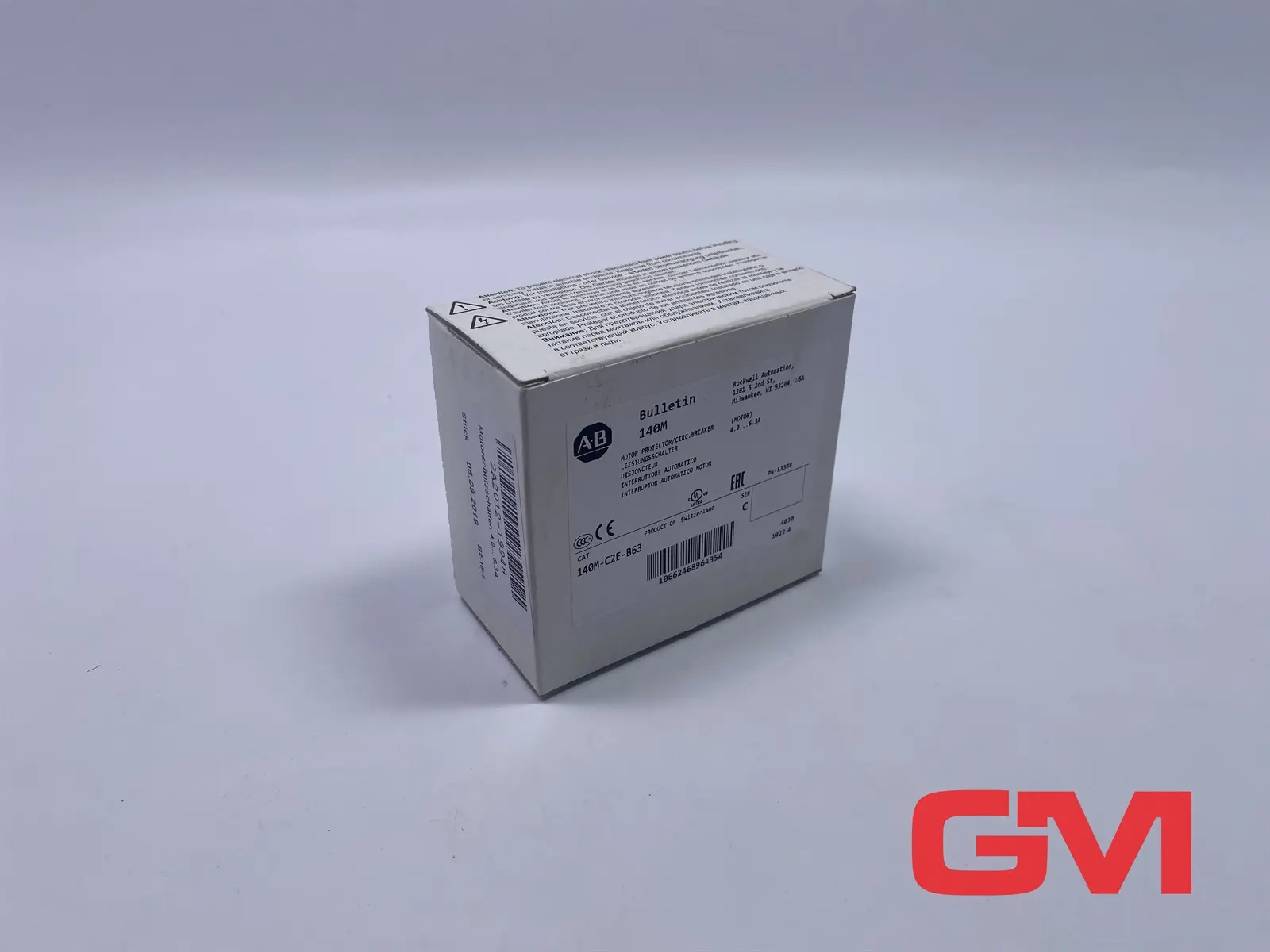 Produktfoto 1 von Allen-Bradley Motorschutzschalter 140M-C2E-B63 circuit breaker PN-13388 Serie C