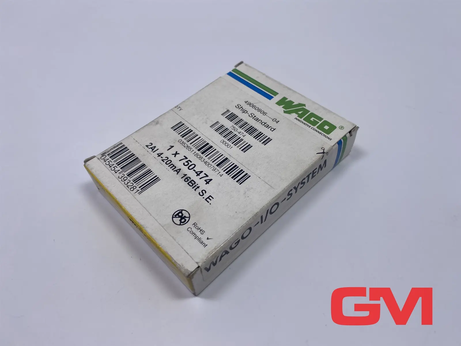 Produktfoto 1 von Wago 2-Kanal-Analogeingang 750-474 2-channel analog input 4-20mA 16 Bit