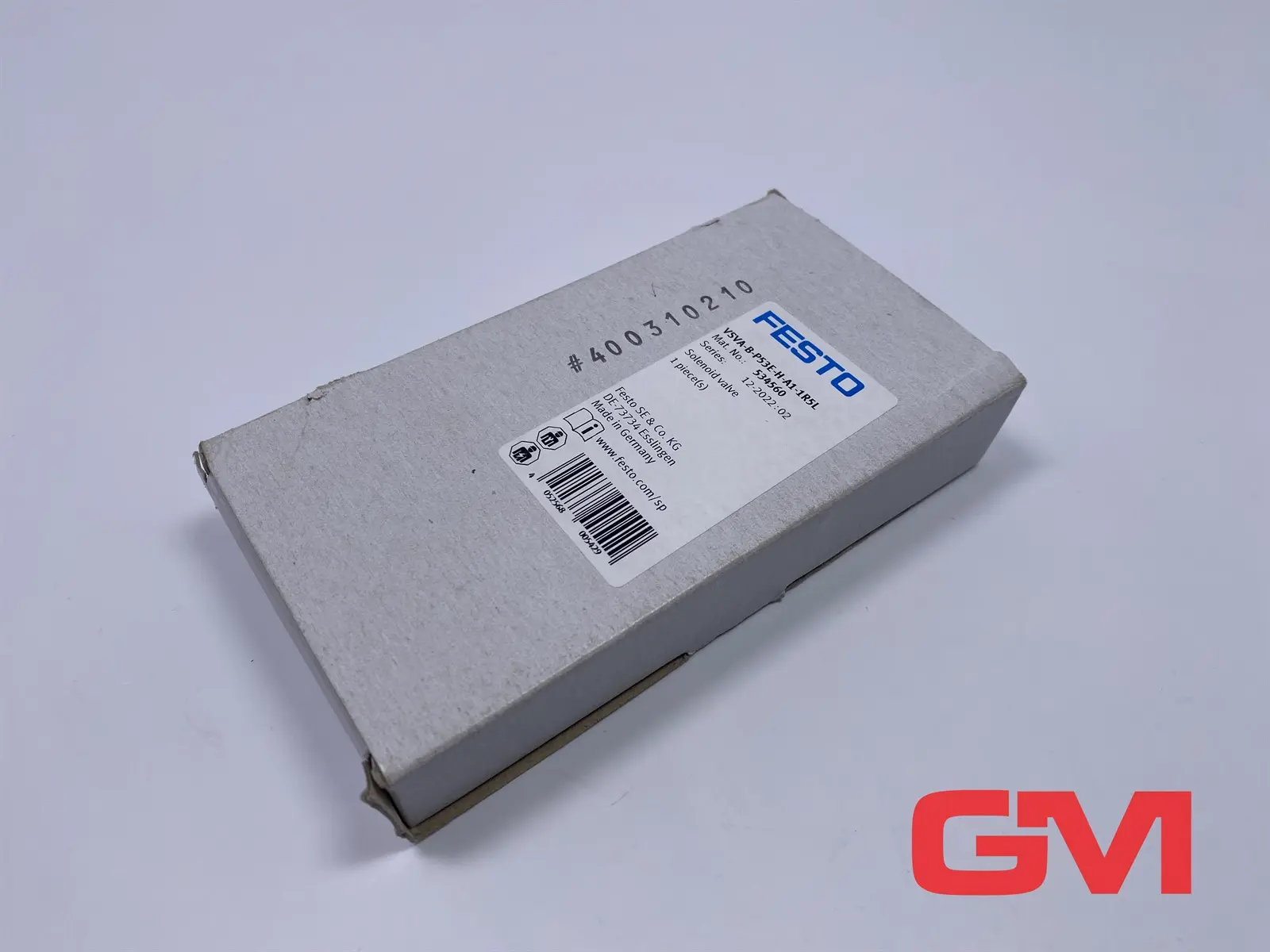 Produktfoto 1 von Festo Magnetventil VSVA-B-P53E-H-A1-1R5L solenoid valve 534560 5/3 entlüftet