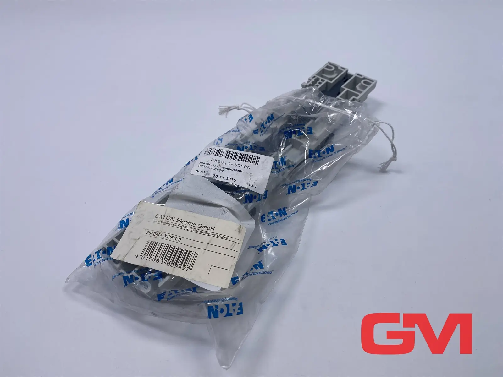 Produktfoto 1 von Eaton Electric Hutschienenadapter 101054 rail adapter plate PKZM4-XC55/2 55 mm