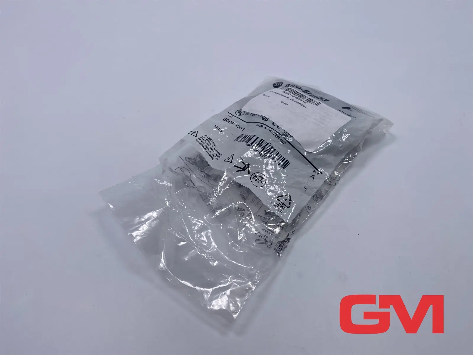 Produktfoto 1 von VPE 8x Allen Bradley Kontaktblock 800F-Q01 contact block Federklemme 1 Ö  Ser. A