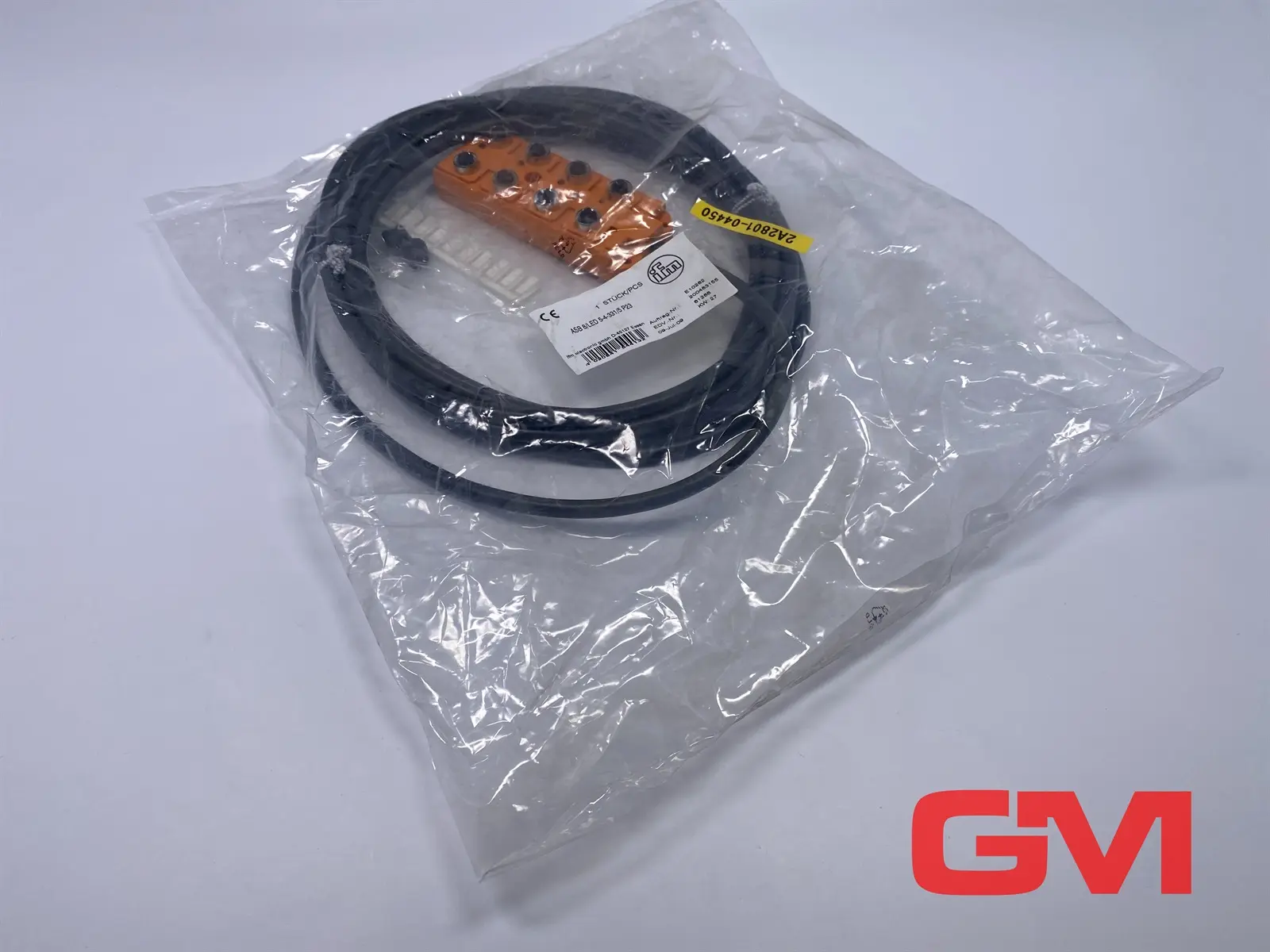 Produktfoto 1 von ifm Zentralverteiler E10282 Splitter box ASB 8/LED 5-4-331/5 P23 8-fach M12