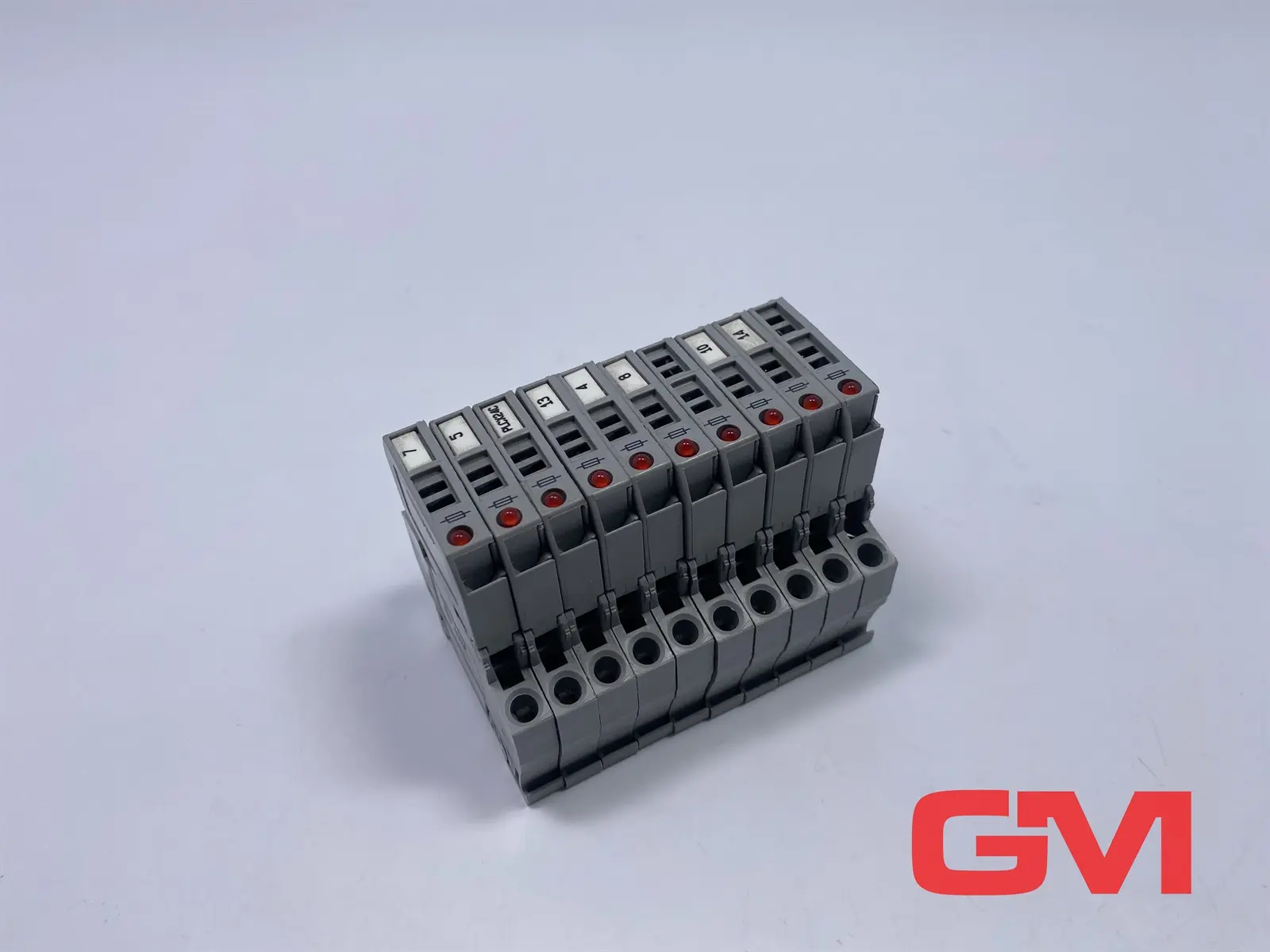 Produktfoto 1 von VE 10x Wago 2-Leiter-Sicherungsklemme 281-611 / 281-541 fuse terminal 15-30V