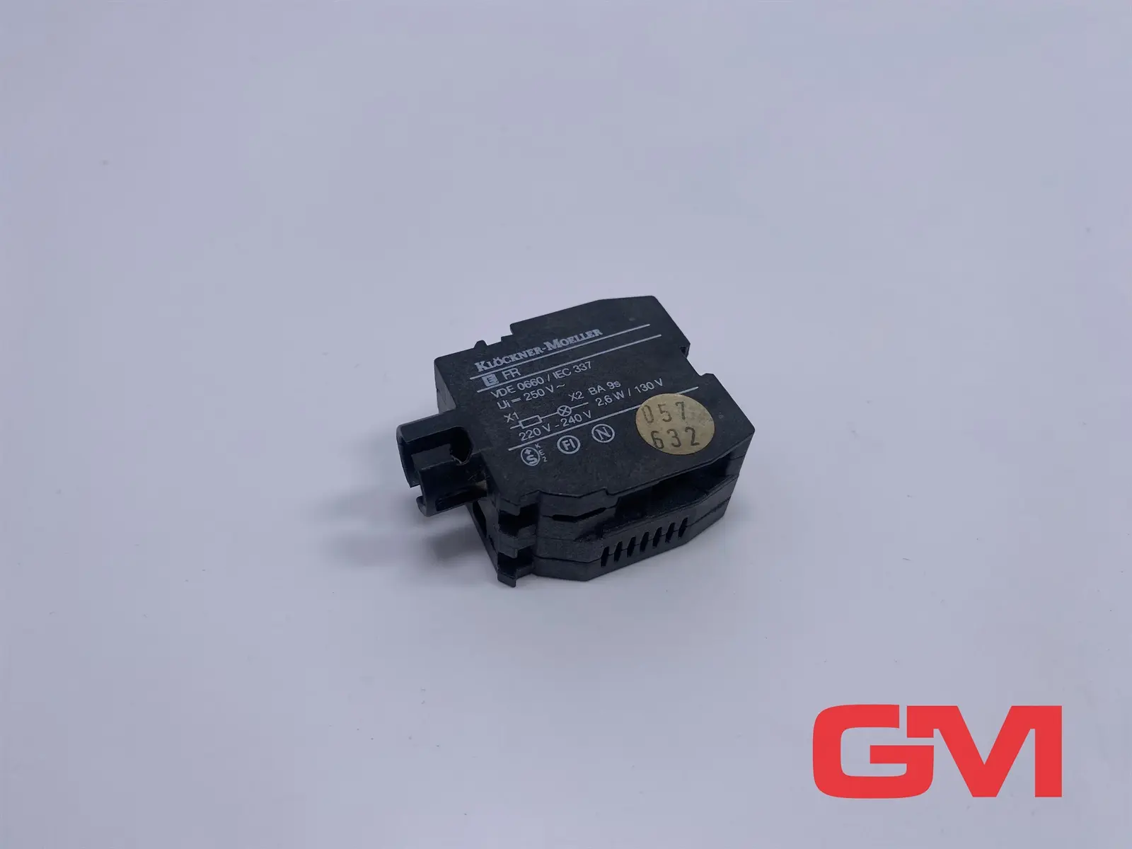 Produktfoto 1 von Klöckner Moeller Lampenfassungselement EFR lamp socket element Lamp 130V 2,6W