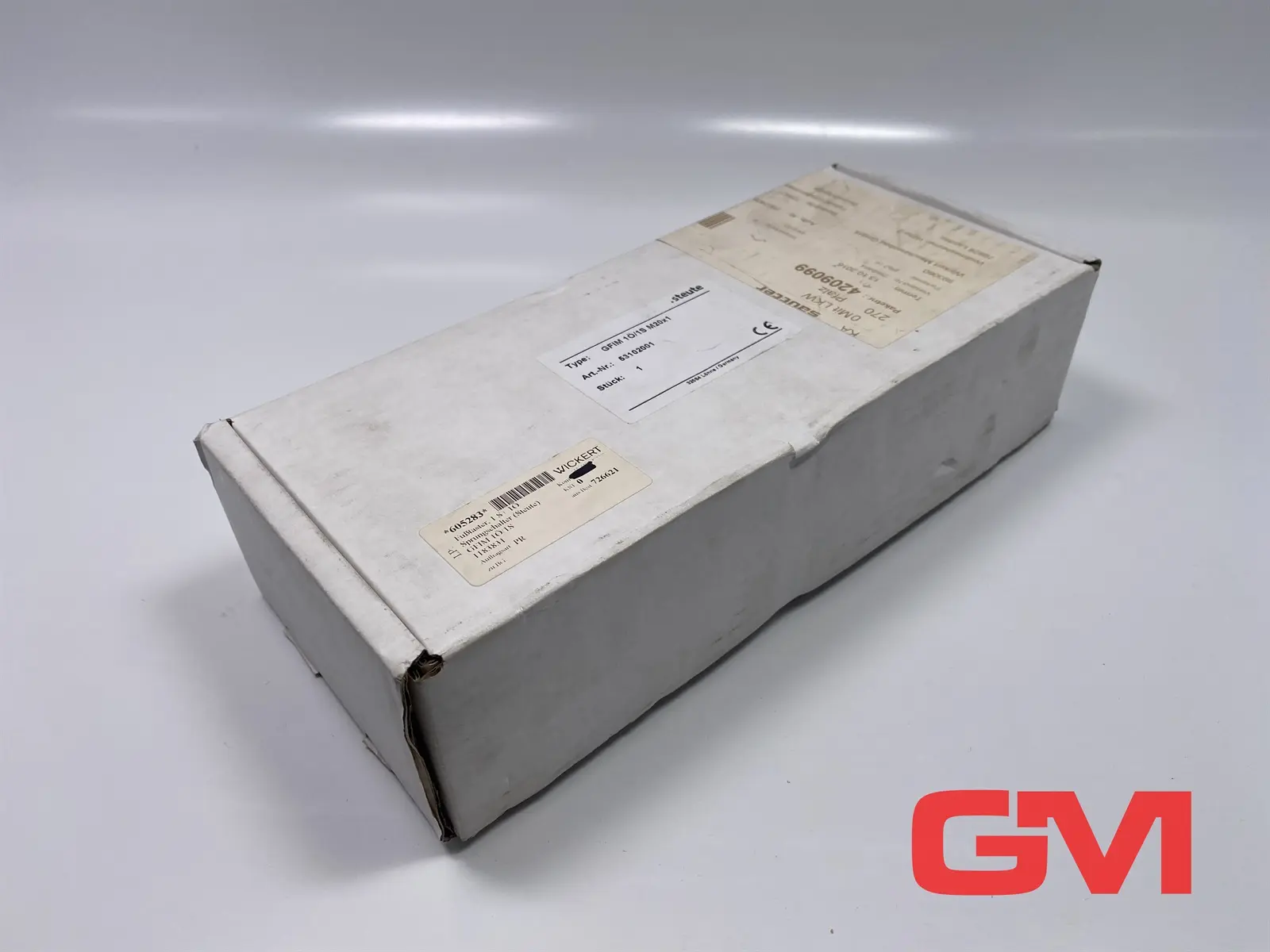 Produktfoto 1 von .steute Fußschalter GFIM 1Ö/1S M20x1 foot switch 53102001 Metallgehäuse 16A/400V