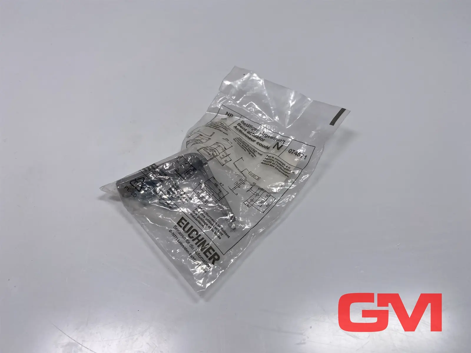 Produktfoto 1 von Euchner Betätiger abgewinkelt 074571 bent actuator P-WN NP/GP/TP 90° Winkel