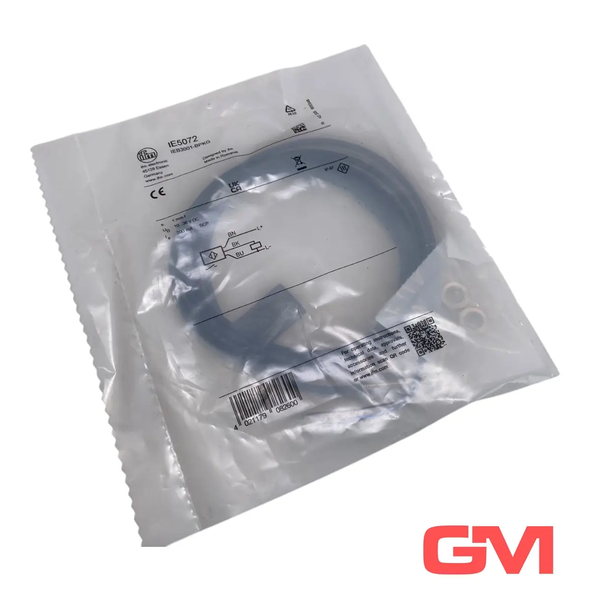 Produktfoto 1 von IFM Induktiver Sensor IE5072 inductive sensor IEB3001-BP0G efector100 Kabel 2m