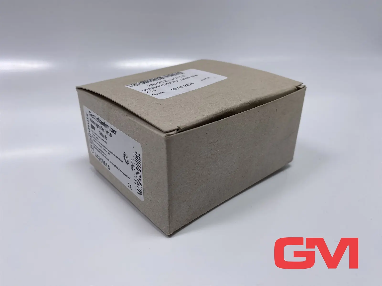 Produktfoto 1 von VPE 101x Kleinhuis Sechskanntmutter 0029691 hexagon nut 3420M16 Kunststoff grau