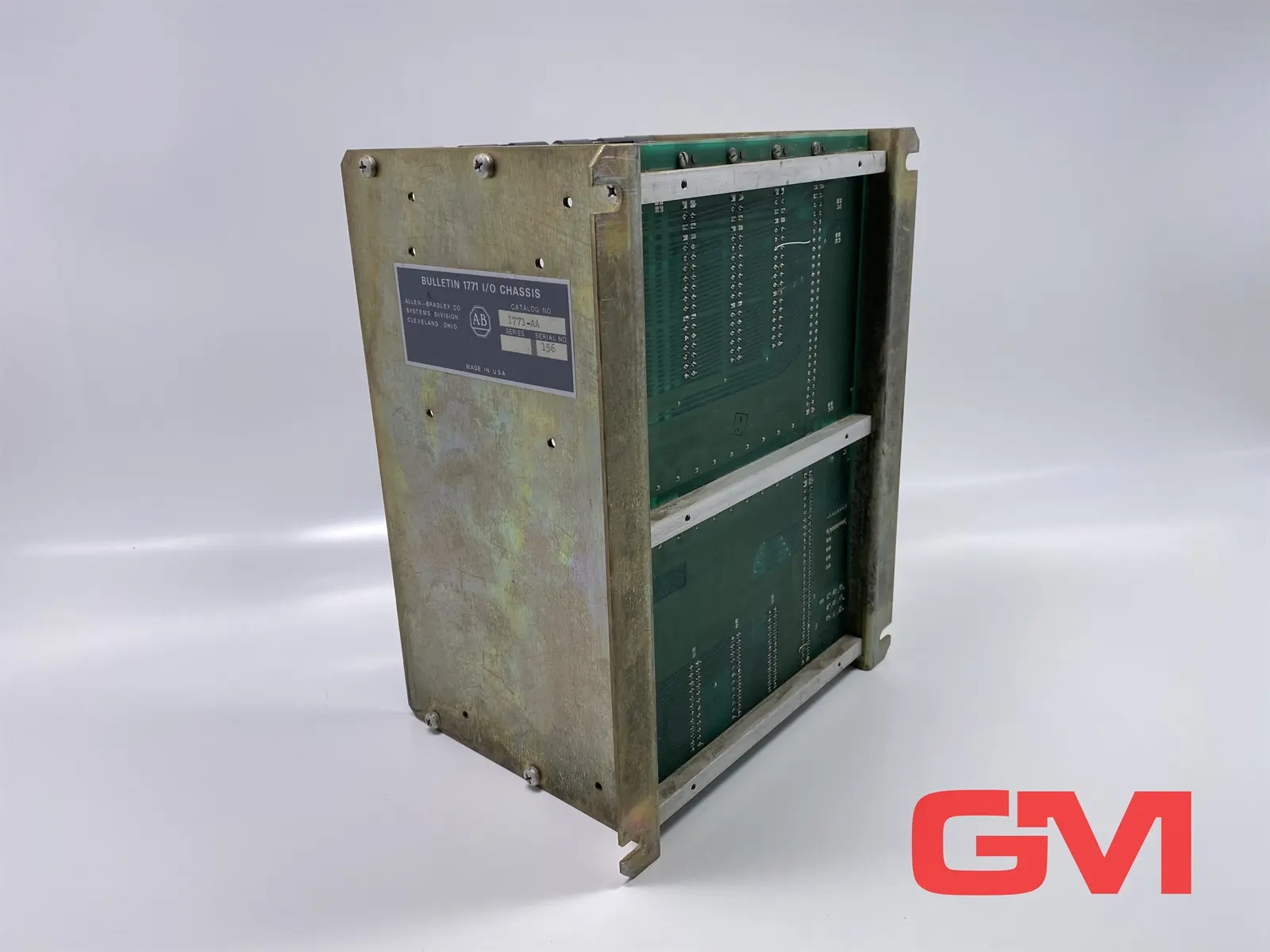 Produktfoto 1 von Allen Bradley Gehäuse 1771-AA chassis Bulletin 1771 I/O 4 Slot UMP Serial 156
