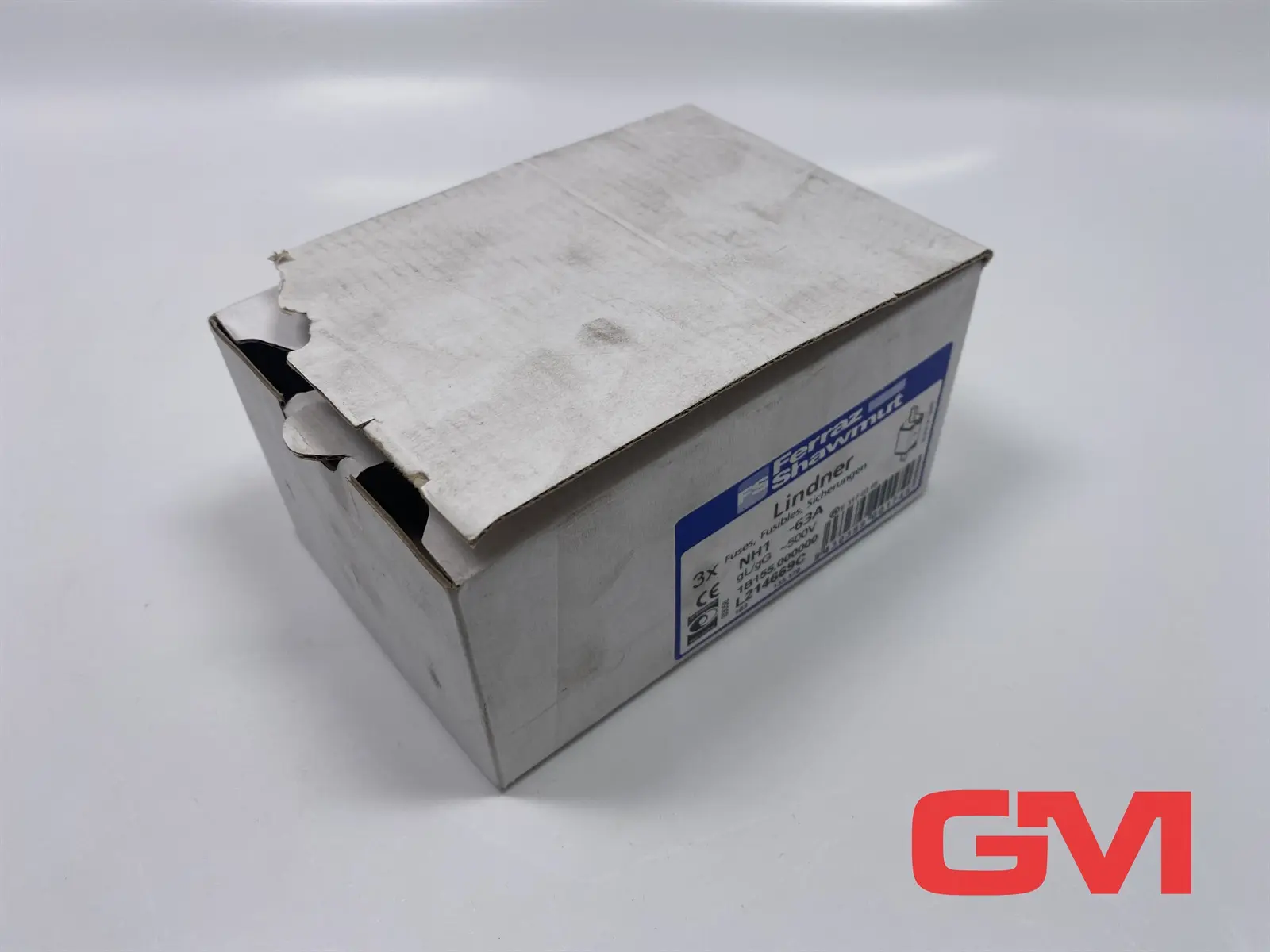 Produktfoto 1 von VPE 3x Ferraz Shawmut Lindner Sicherungseinsatz L214669C fuse NH1 63 A 500 V