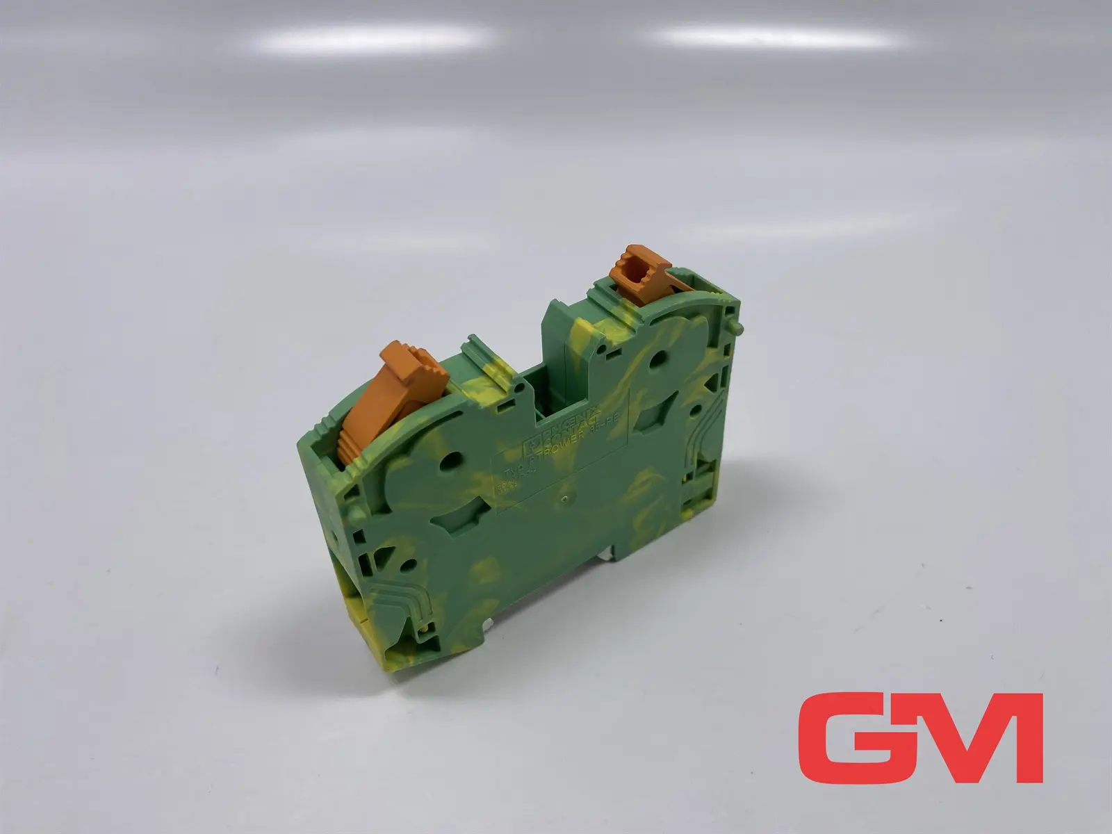 Produktfoto 1 von Phoenix Contact 3212066 Schutzleiter-Reihenklemme PTPOWER 35-PE grün-gelb 35 qmm