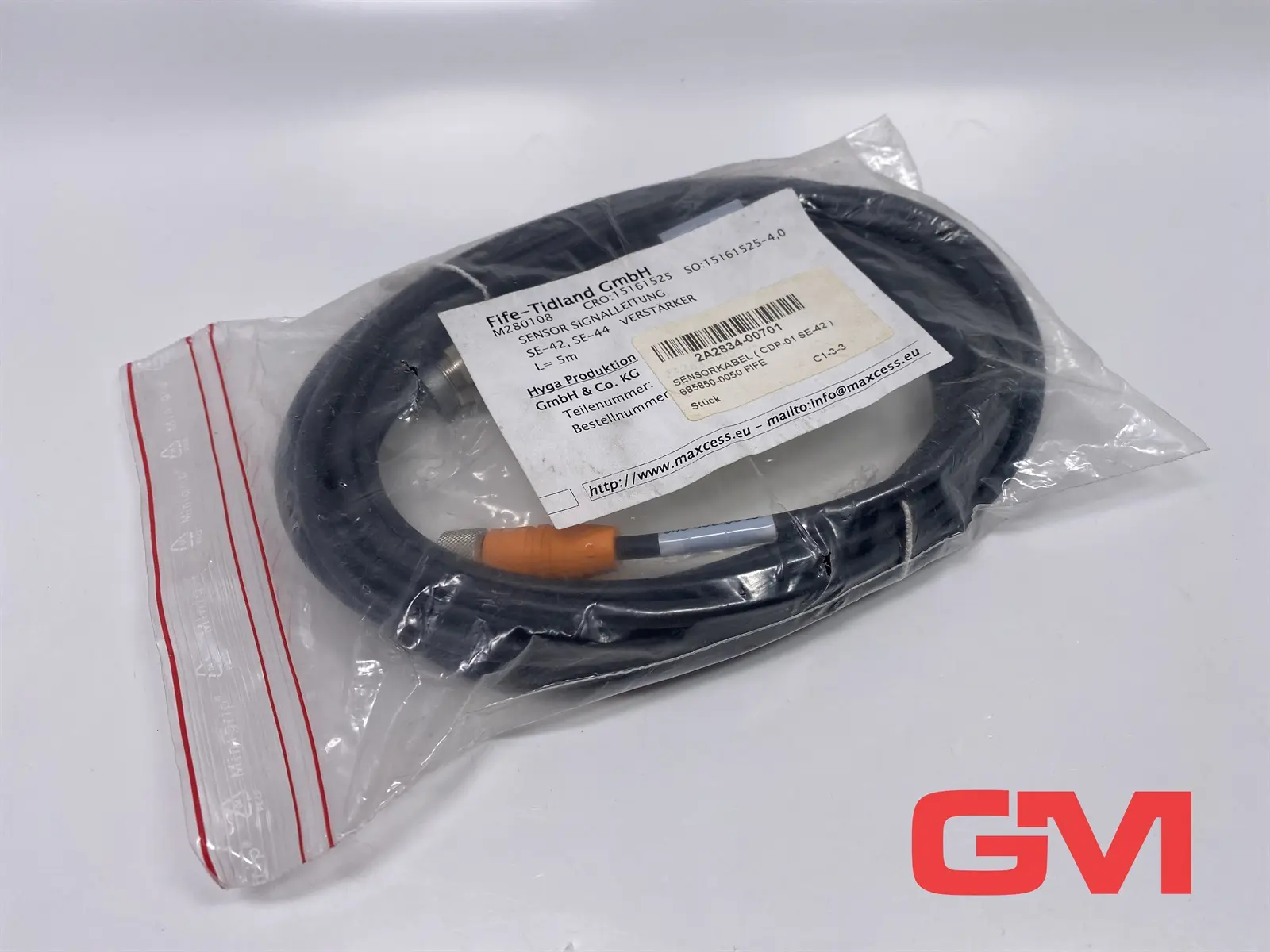 Produktfoto 1 von Fife-Tidland GmbH Sensorkabel 685850-0050 sensor cable CDP-01 5m Signalleitung