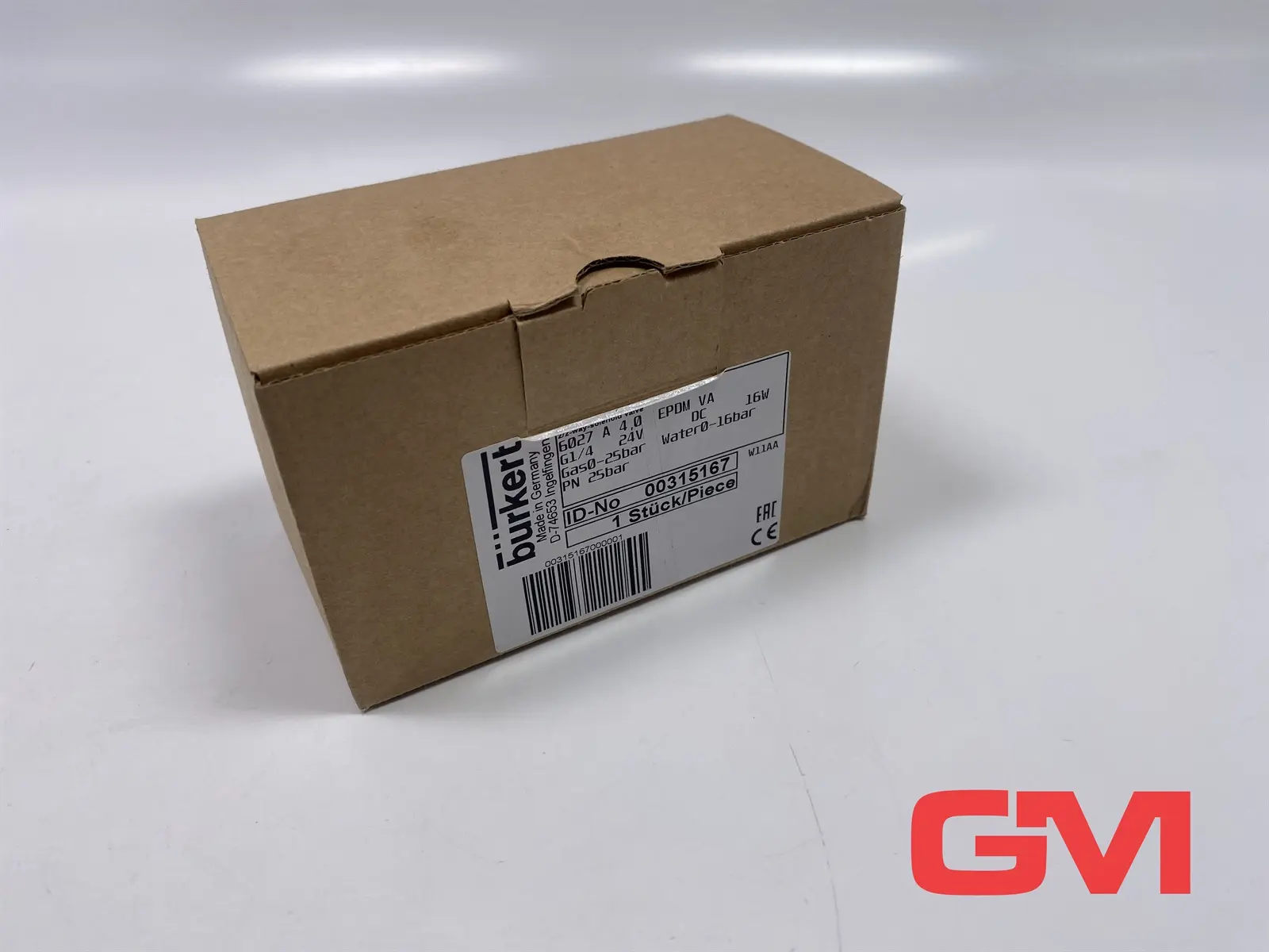 Produktfoto 1 von Bürkert 2/2-Wege Hubankerventil 6027 24V 4A 0-25bar 2/2-way plunger valve