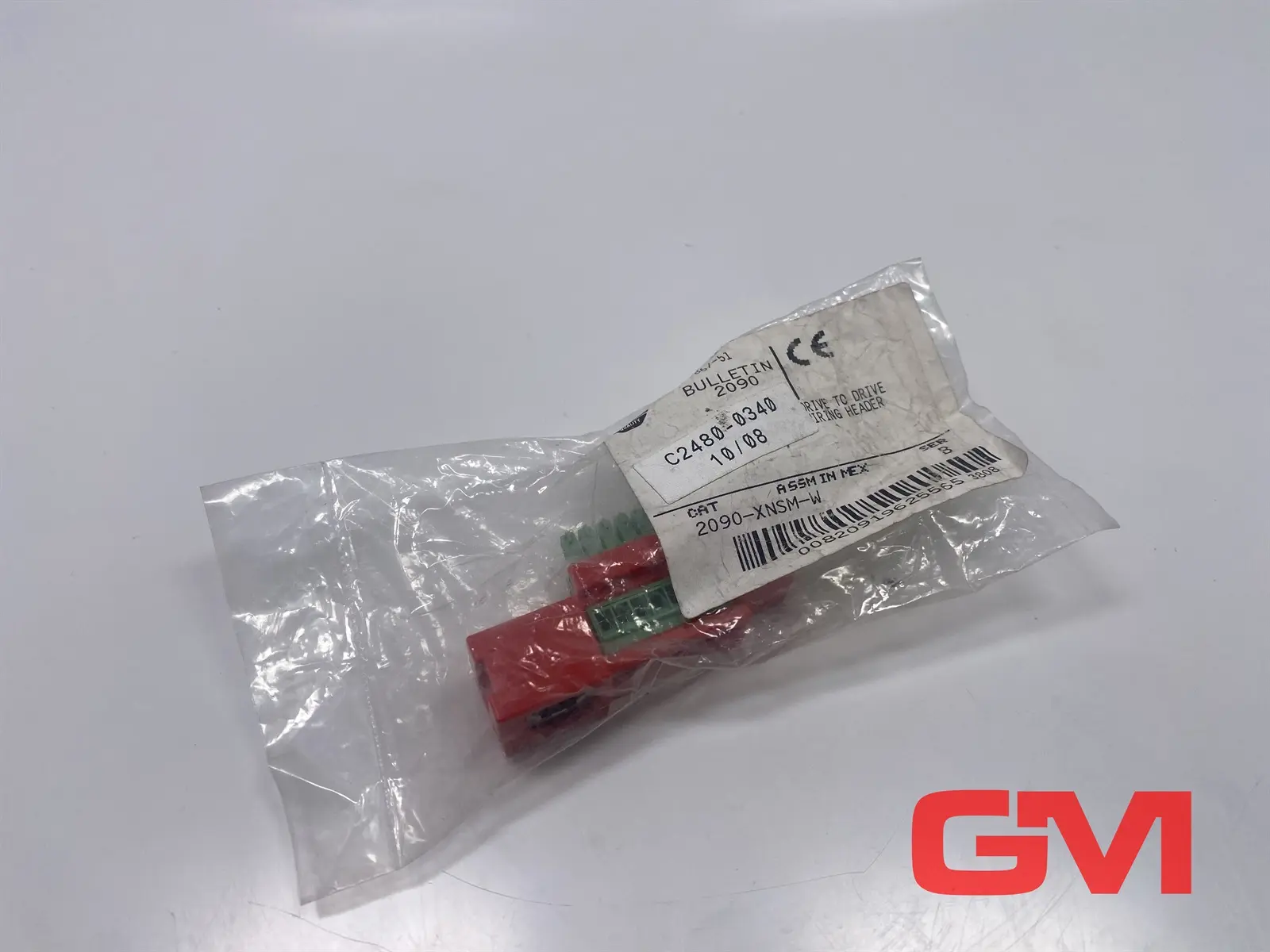 Produktfoto 1 von Allen-Bradley Steckerverbinder 2090-XNSM-W wiring header Serie B Bulletin2090