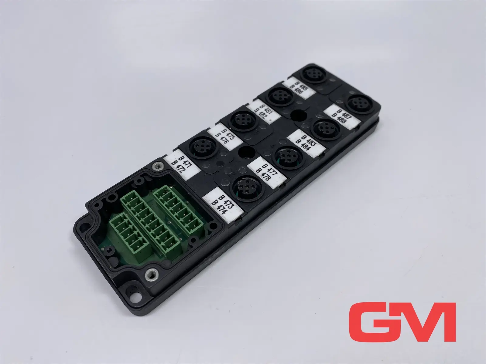 Produktfoto 1 von Murrelektronik Passivverteilerklemme MVP12 27106 passive distributor 8xM12